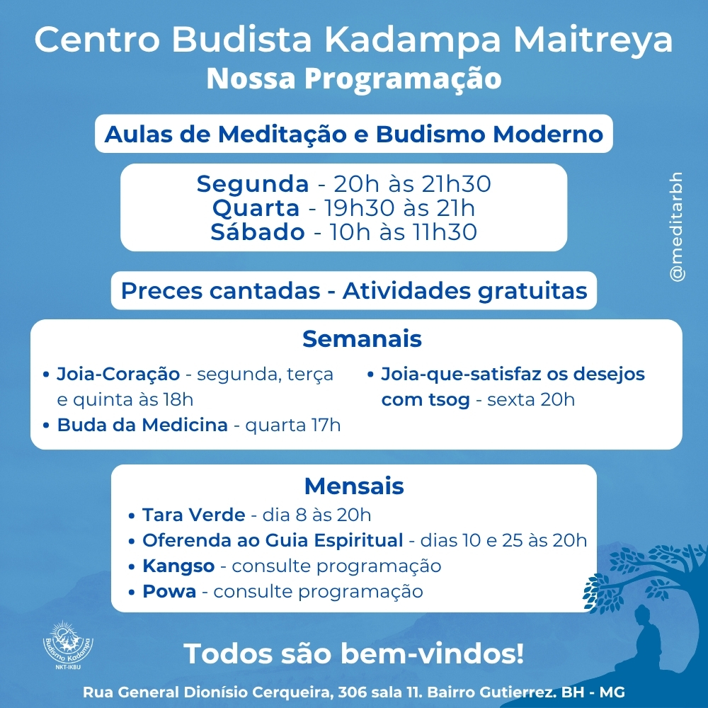 ENSINAMENTOS COM MEDITAÇÃO PARA TODOS